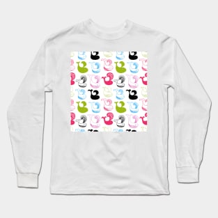 Funny Whales Long Sleeve T-Shirt